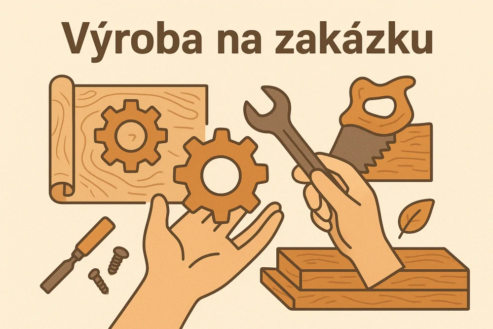 Výroba na zakázku - drážka na šťávu