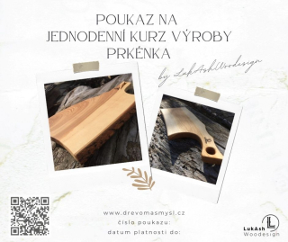 Poukaz Kurz na výrobu krájecího prkénka