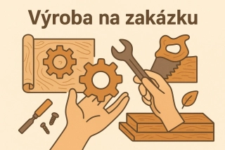 Výroba na zakázku - drážka na šťávu