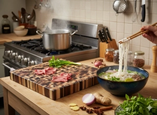 Velké krájecí prkénko chaotické rozměr cca 40x30x4cm